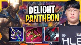 DELIGHT IS SO STRONG WITH PANTHEON SUPPORT! | HLE Delight Plays Pantheon Support vs Bel'Veth!