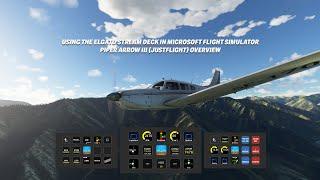 Using the Elgato Stream Deck in Microsoft Flight Simulator | Piper Arrow III (JustFlight) Overview