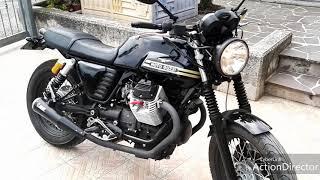 Moto Guzzi V7 Mivv exhaust w/o db killer