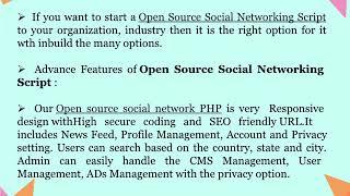 Social Networking Script , PHP Social Network Script, Open Source Social Networking Script,  Open so