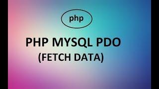 Php Mysql PDO Fetch All Records