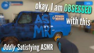 ASMR  This is the MOST oddly satisfying game!  PowerWash Simulator | Super close up whispers