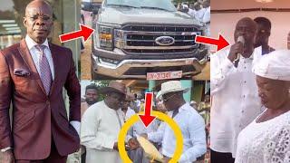 Breaking! YAW SARPONG Received Brand New Car + Bishop J.Y Adu from Nana Kwame Sarfo + Auntie Naa