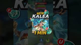 New Hero Kalea Skills Explained! #mobilelegends #mlbb #gaming