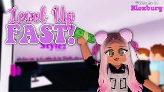 LEVEL UP FAST AS A HAIRDRESSER IN BLOXBURG (Roblox)