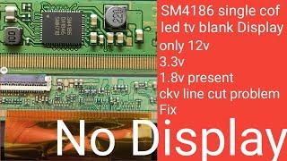 32 inch LED TV screen picture problem but Backlight is OK | LSC320AN10-H03 Panel Repair