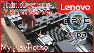 Lenovo ThinkSystem SR665  with 2 X AMD EPYC CPU's - 1181