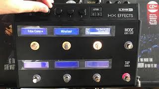 [Test] Line6 Helix HX Effects