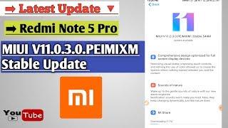  Redmi Note 5 Pro | MIUI V11 0 3 0 PEIMIXM | Stable Update