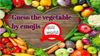 guess the vegetable by emoji challenge |Emogi Quiz|