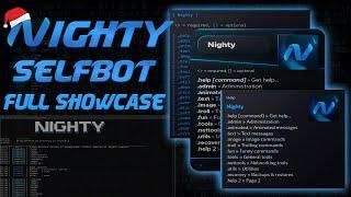 TOP DISCORD SELFBOT [ Nighty Selfbot ] [400+ Features] [Nitro Sniper]