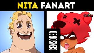 Nita Fanart | Mr Incredible Becoming Canny Animation (Brawl Stars FULL)
