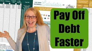 The Debt Snowball Calculator Explained-- Best Debt Tracker for Paying Off Debt