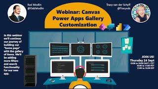 Webinar: Canvas Power App Gallery Customization