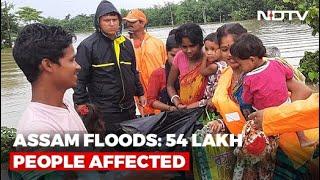 Assam Flood Situation Remains Grim, Over 55 Lakh People Affected