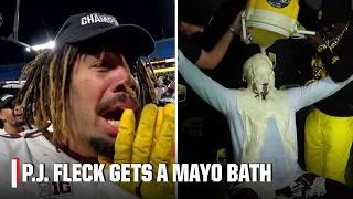 Minnesota’s P.J. Fleck gets a mayo bath courtesy of Flavor Flav | ESPN College Football