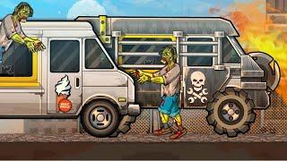 I THOUGHT IT WAS AN ICE CREAM VAN... AND THIS IS A PADDY WAGON ► Earn to Die 2 #3