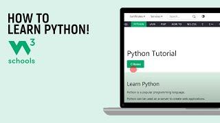 How to learn Python through W3SCHOOLS [easy]