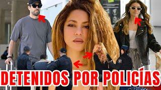 CLARA CHÍA Y GERARD PIQUÉ DETENIDOS POR POLICIAS en ESPAÑA tras DEMANDA DE SHAKIRA ¡HOY 9 DE ENER