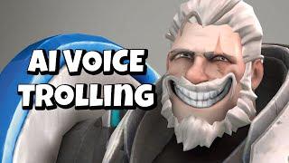 Extreme AI Voice Trolling in Overwatch 2
