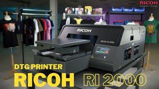 Meet RICOH DTG Printer - Ri 2000 | RICOH DTG