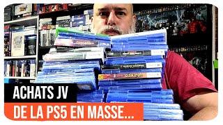 ACHATS JEUX VIDEO - LA PS5 EN FOLIE !