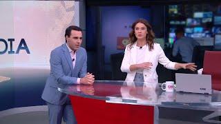 Rafael Colombo surpreende de novo e troca ideia com Elisa Veeck no ar (08/12/22) | CNN Brasil