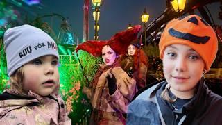 HALLOWEEN på GRÖNA LUND vi går nya skräckhuset Zombiesta VLOGG