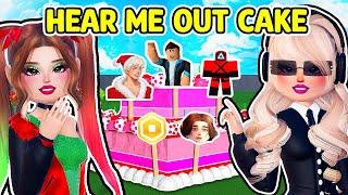 Building A "HEAR ME OUT CAKE" in BLOXBURG ft. Alaska Violet