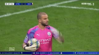 Incredible save by Kyle Walker as goalkeeper (Atalanta / Man City)