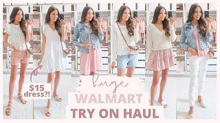 HUGE WALMART SPRING TRY ON HAUL 2021  NEW ARRIVALS + SPRING OUTFIT IDEAS