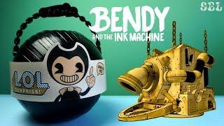 Большой ЛОЛ Сюрприз БЕНДИ и Чернильная Машина Custom LOL Surprise Bendy And The Ink Machine