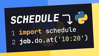 How To SCHEDULE Functions & Tasks In Python (FULL GUIDE)