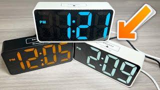 Dreamsky Compact Digital Alarm Clocks - Alarm Sound Test