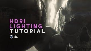 HDRI Lighting in Cinema 4D & Octane (Tutorial)