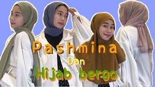 SHOPEE HAUL PASHMINA CERUTY DAN HIJAB BERGO RECOMENDED | kakpitcahnnel