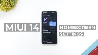 Miui 14 New Homescreen,Lockscreen,Settings Ui & Boot Animation | Miui 14 Hands On