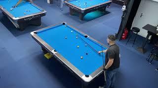 Hamsa Seven vs Sascha Dierks Dienstagsturnier Billardfreunde Bremen 8 Ball12.11.2024