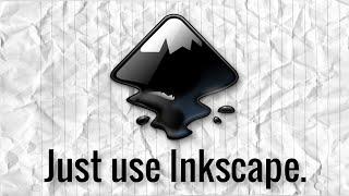 Just use Inkscape.