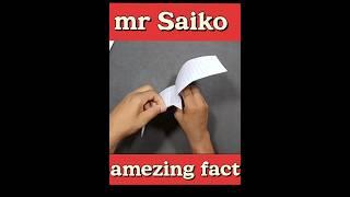 paper tricks amezing fact || #amazing #facts #mrbeast @mrsaiko #mrsaiko