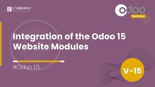 Integration of the Odoo 15 Website Modules | Odoo Functional Video