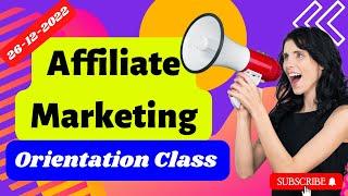 Affiliate Marketing Orientation Class | এফিলিয়েট মার্কেটিং | SFM Learning Zone