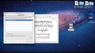 How to put a fonts on Gimp! (For MacBook Air or more)