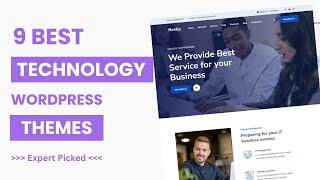 9 Best WordPress Themes for Technology Company | IT Startup WordPress Theme