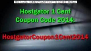 Hostgator 1 Cent Coupon Code 2014 - Hostgator Discount Web Hosting 1st Month Baby Plan For One Cent