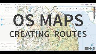 OS Maps - Route planning