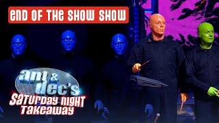 Ant & Dec join the Blue Man Group for an exhilarating End Of The Show Show | Saturday Night Takeaway