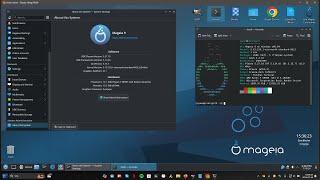 Mageia 9 - How to install KDE desktop - GWSL - Mageia 9 - Windows 11 - Linux - WSL - 2024