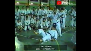 1987 Taiji KASE teaching NIJUSHIHO BUNKAI - Alicante (Spain)