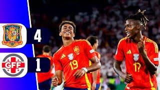 ESPAÑA GOLEA 4 - 1 A GEORGIA POR LOS OCTAVOS DE FINAL | EUROCOPA 2024 | REY DEPORTIVO